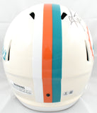Ricky Williams Autographed Miami Dolphins F/S Retro Speed Helmet -Beckett W Holo