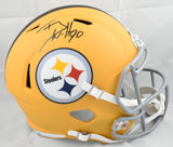 T.J. Watt Autographed Steelers F/S Alt 25 Speed Helmet - Beckett W Holo