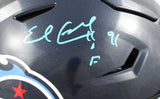 Earl Campbell Autographed Titans F/S Speedflex Helmet w/ HOF - Beckett W Holo