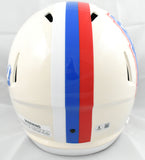 Earl Campbell Autographed Titans F/S Retro Speed Helmet HOF - Beckett W Holo