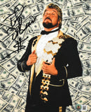 Ted DiBiase Autographed 8x10 Money Photo - Beckett W Holo