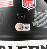 Tony Gonzalez Autographed Atlanta Falcons F/S Speedflex Helmet - Beckett W Holo