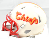 Tony Gonzalez Autographed Kansas City Chiefs Retro Speed Mini Helmet- Beckett W