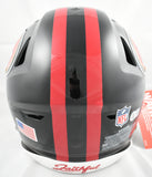 Fred Warner Autographed 49ers F/S Rivalries Speedflex Helmet - Beckett Holo