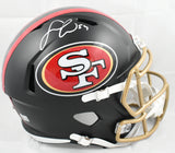 Fred Warner Autographed 49ers F/S Rivalries Speed Helmet - Beckett Holo