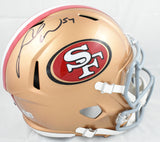 Fred Warner Autographed San Francisco 49ers F/S Speed Helmet - Beckett Holo