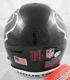 David Montgomery Autographed Houston Texans F/S Speedflex Helmet -Beckett W Holo