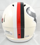 David Montgomery Signed Houston Texans F/S Retro Speed Helmet-Beckett W Holo