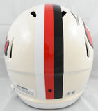 Mike Evans Autographed San Francisco 49ers F/S Retro Speed Helmet Beckett W Holo