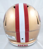 Mike Evans Autographed San Francisco 49ers F/S Speed Helmet - Beckett W Holo