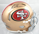 Mike Evans Signed San Francisco 49ers F/S Speed Authentic Helmet- Beckett W Holo