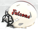 Julio Jones Autographed Atlanta Falcons Retro Speed Mini Helmet - Beckett W Holo