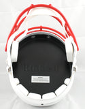 Julio Jones Autographed Atlanta Falcons F/S Flat White Speed Helmet - Beckett W