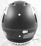 Julio Jones Autographed Atlanta Falcons F/S Speed Authentic Helmet - Beckett W