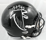 Julio Jones Autographed Atlanta Falcons F/S 90-02 Speed Helmet - Beckett W Holo