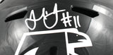 Julio Jones Autographed Atlanta Falcons F/S 90-02 Speed Helmet - Beckett W Holo