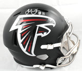 Julio Jones Autographed Atlanta Falcons F/S Speed Helmet - Beckett W Hologram