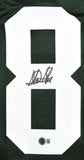 Sterling Sharpe Autographed Green Pro Style Jersey - Beckett W Hologram *Black