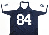 Jay Novacek Autographed Blue Pro Style Jersey - Beckett W Hologram *Black