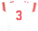 Abdul Carter Autographed White Pro Style Jersey - Beckett W Hologram *Black