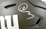 Abdul Carter Autographed New York Giants F/S Salute Speedflex Helmet - Beckett W