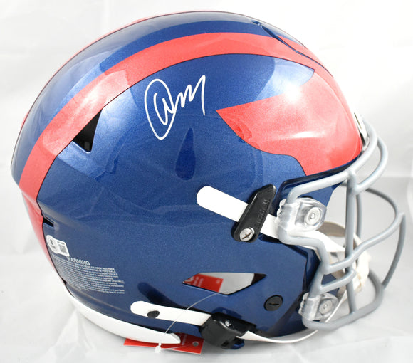 new york giants speedflex helmet Abdul Carter Signed Full Size Alternate Authentic BAS Bennett Office Color:Jasmine This helmet would make Daytona Skull Cap Freedom