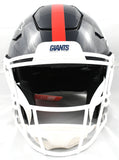 Abdul Carter Autographed New York Giants F/S 81-99 Speedflex Helmet - Beckett W