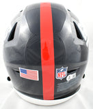 Abdul Carter Autographed New York Giants F/S 81-99 Speedflex Helmet - Beckett W