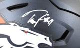 Troy Franklin Autographed Denver Broncos F/S Speedflex Helmet-Beckett W Hologram