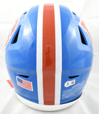 Bo Nix Autographed Denver Broncos F/S 75-96 Speedflex Helmet - Beckett W Holo
