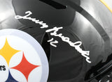 Terry Bradshaw Autographed Pittsburgh Steelers F/S Speed Helmet - Beckett W Holo