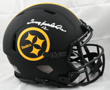 Terry Bradshaw Signed Steelers F/S Eclipse Speed Authentic Helmet - Beckett W