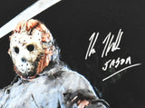Kane Hodder Autographed Friday the 13th 11x14 Close Up Photo - Beckett Hologram