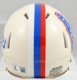 Vince Young Autographed Tennessee Titans Retro Speed Mini Helmet- Beckett W Holo
