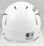 Graceson Littleton Autographed Texas Longhorns Speed Mini Helmet- Beckett W Holo