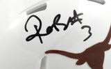 Rasheem Biles Autographed Texas Longhorns Speed Mini Helmet - Beckett W Holo