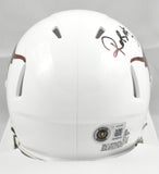 Rasheem Biles Autographed Texas Longhorns Speed Mini Helmet - Beckett W Holo