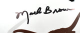Mack Brown Autographed Texas Longhorns F/S Speed Helmet - Beckett W Hologram