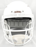 Mack Brown Autographed Texas Longhorns F/S Speed Helmet - Beckett W Hologram