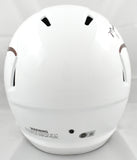 Mack Brown Autographed Texas Longhorns F/S Speed Helmet - Beckett W Hologram