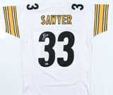 Jack Sawyer Autographed White Pro Style Jersey - Beckett W Hologram *L3