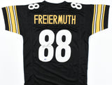 Pat Freiermuth Autographed Black Pro Style Jersey - Beckett W Hologram