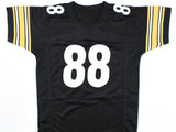 Pat Freiermuth Autographed Black Pro Style Jersey - Beckett W Hologram