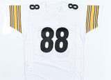 Pat Freiermuth Autographed White Pro Style Jersey - Beckett W Hologram