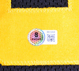 Jack Sawyer Autographed Black and Yellow Pro Style Jersey - Beckett Holo *L3