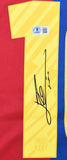 Lionel Messi Autographed FC Barcelona Home Soccer Jersey #10-Beckett Holo *M LOA