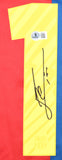 Lionel Messi Autographed FC Barcelona Home Soccer Jersey #10-Beckett Holo *L LOA
