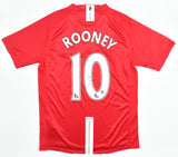 Wayne Rooney Autographed Manchester United Home Soccer Jersey #10 - Beckett *M