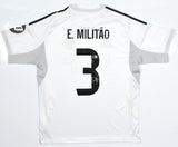 Eder Militao Autographed Real Madrid Home Soccer Jersey #3 - Beckett W Holo *L
