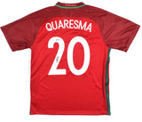 Ricardo Quaresma Autographed Portugal Home Soccer Jersey #20 - Beckett Holo *L